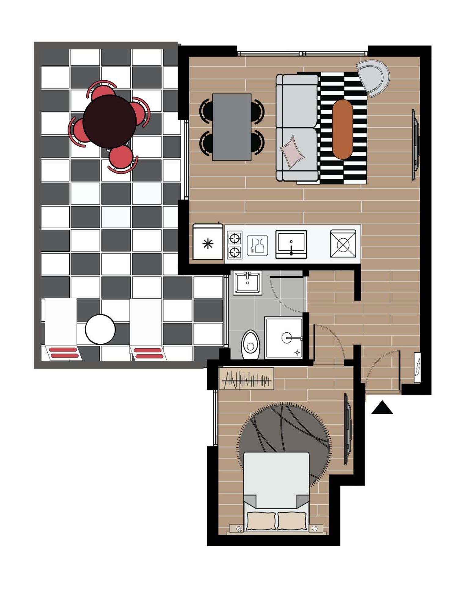 Apartment Mr. Montana - By Tlv2go